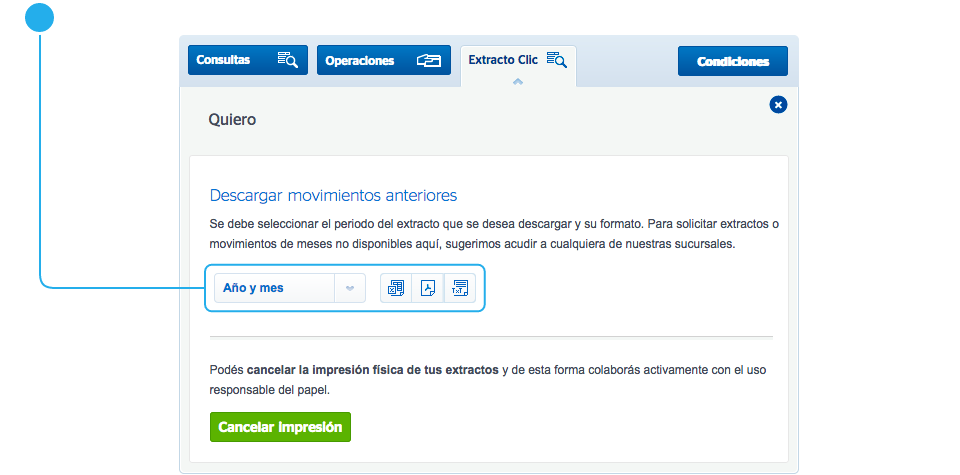 Extracto Clic - Consulta tu extracto